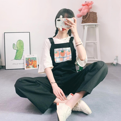 Cute Strawberry Jumpsuit
