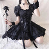 Presentyll Black Gothic Dress