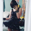 Gothic Dress with Xandrez Bandage Pattern
