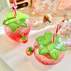 Kawaii Strawberry Water Bottle