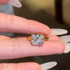 925 Sterling Silver White Gold Plated Cubic Zirconia Promise Ring