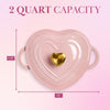 Paris Hilton Heart-Shaped Dutch Oven – Pink (2L)
