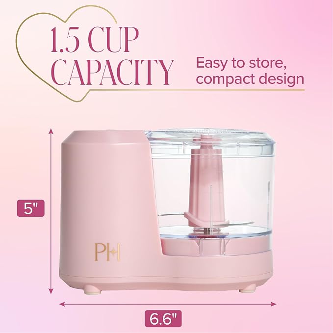 Paris Hilton Mini Food Chopper – Pink