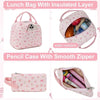Pink Bow 3-Piece Backpack Set