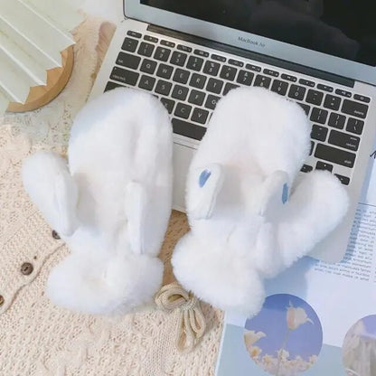 Fluffy Wing Gloves