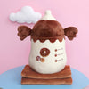 Kawaii Baby Bottle Cushion And Blanket
