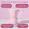 Paris Hilton Espresso Maker – Pink (6 Cups)