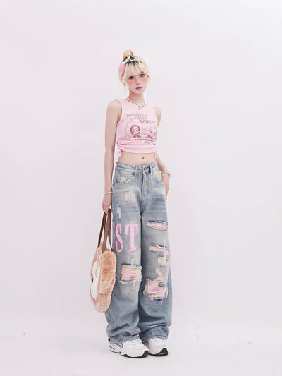 Urban Wide-Leg Streetwear Pants