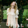 Heirloom Lace Ruffle Mini Dress