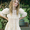 Heirloom Lace Ruffle Mini Dress