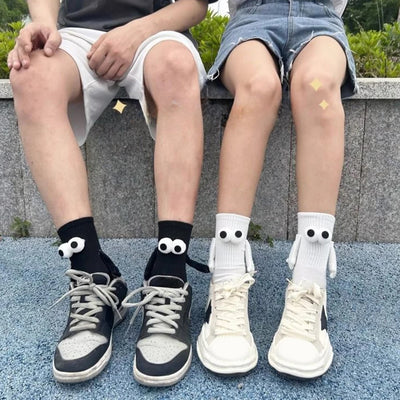 Magnetic Holding Hands Sock Set