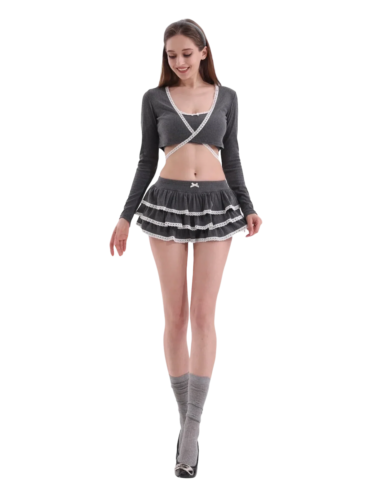 Ballerina Bliss 3 Piece Set – Grey