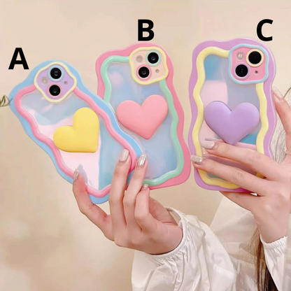 Cute Heart Phone Case for iPhone