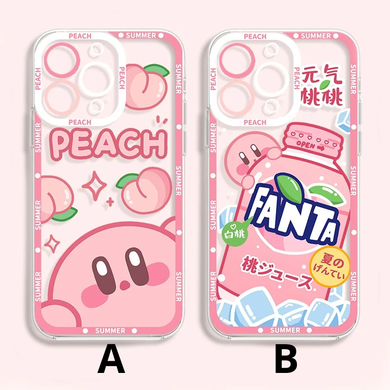 Cute Kirby Phone Case For iPhone
