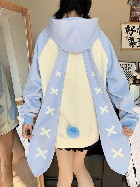Kawaii Big Ears Bunny Hoodie