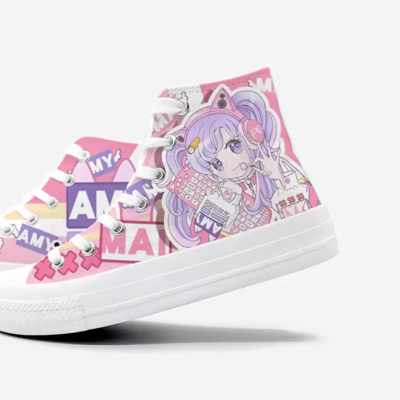 Anime Canvas Sneakers