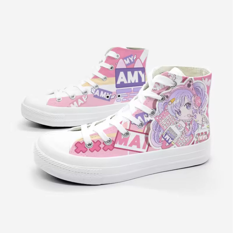 Anime Canvas Sneakers