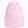 Double Pocket Bow Backpack – Pink