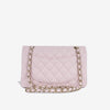 Baby Pink Caviar Leather Shoulder Bag