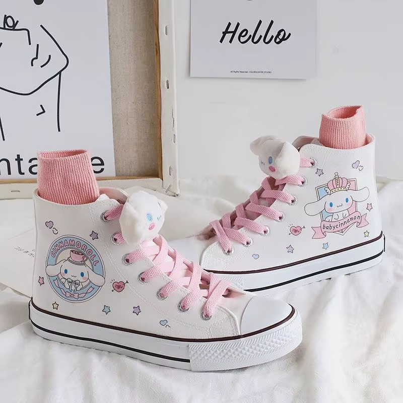 Baby Cinnamoroll Kawaii Canvas Sneakers
