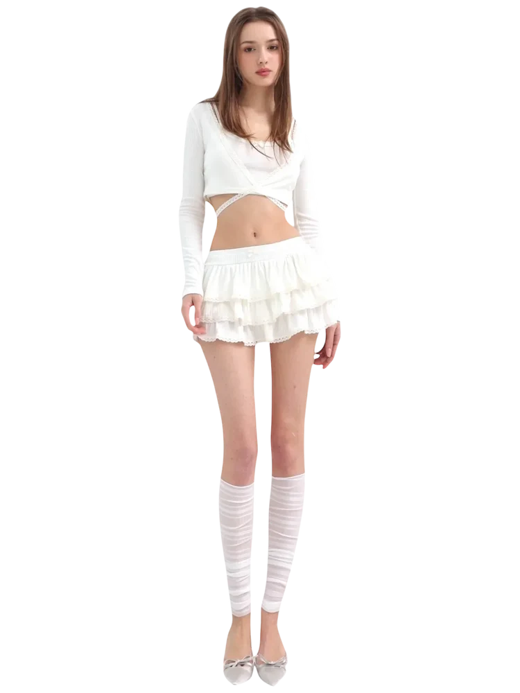 Ballerina Bliss 3 Piece Set – White