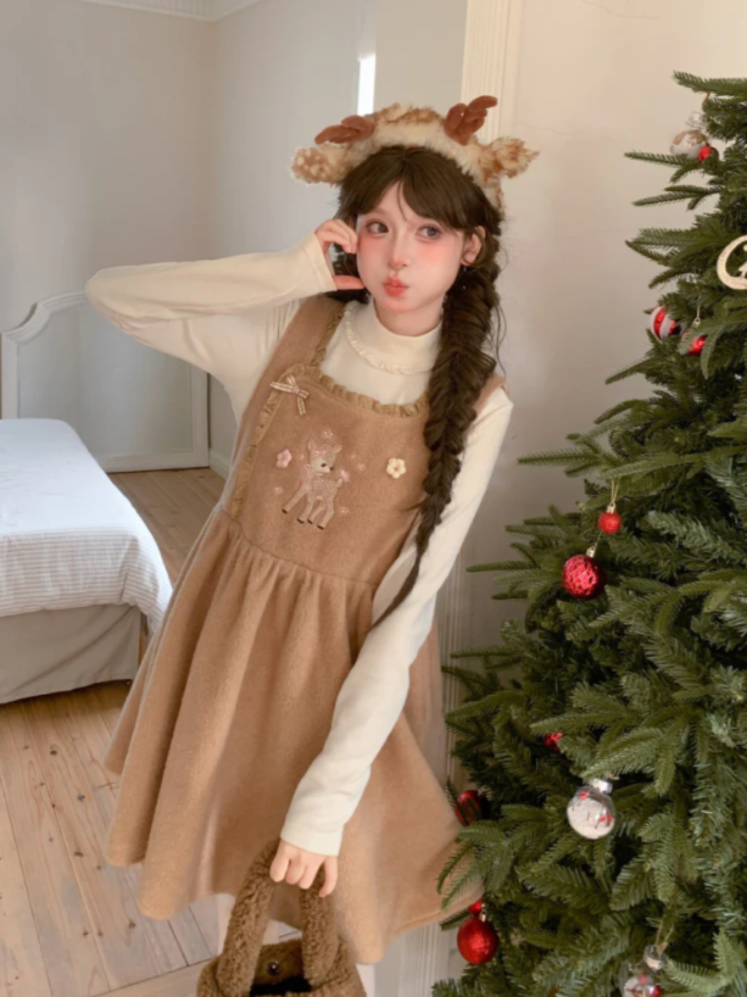 Bambi Cottage Apron Dress