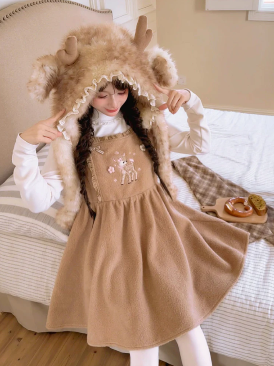 Bambi Cottage Apron Dress