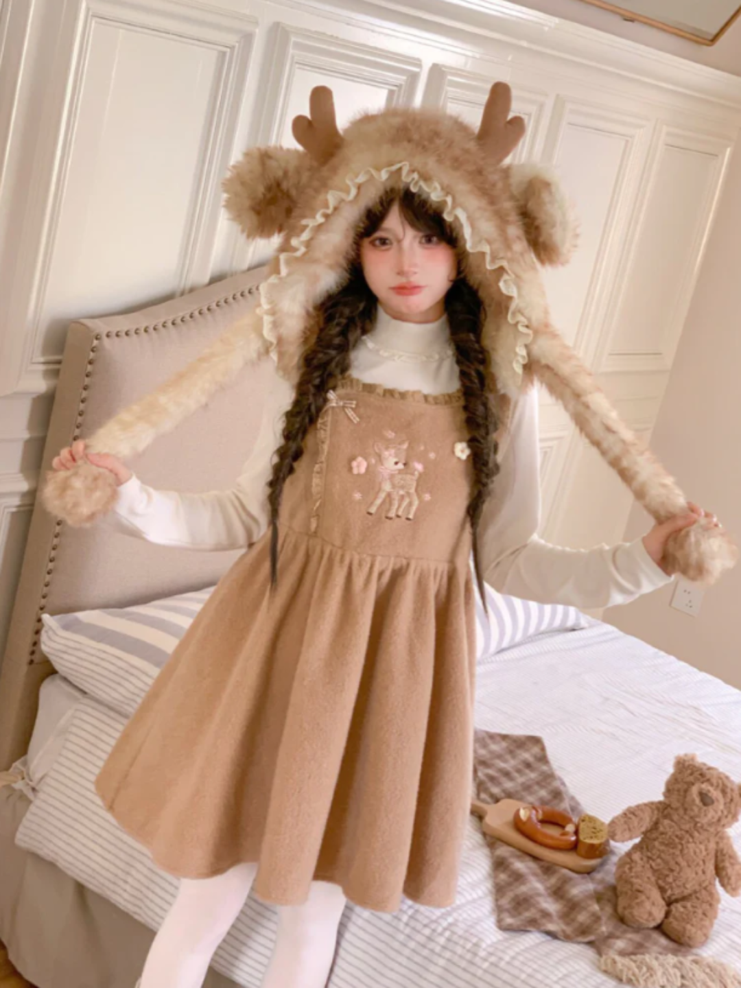 Bambi Cottage Apron Dress