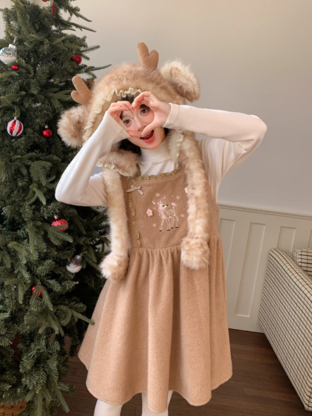 Bambi Cottage Apron Dress