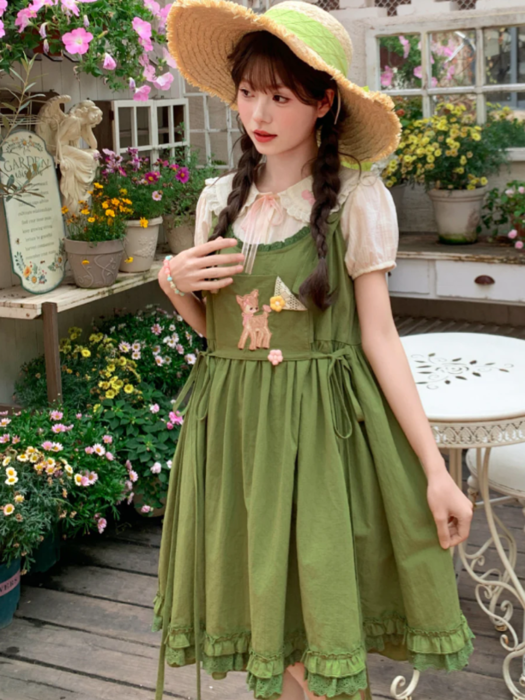 Bambi Pinafore Dress