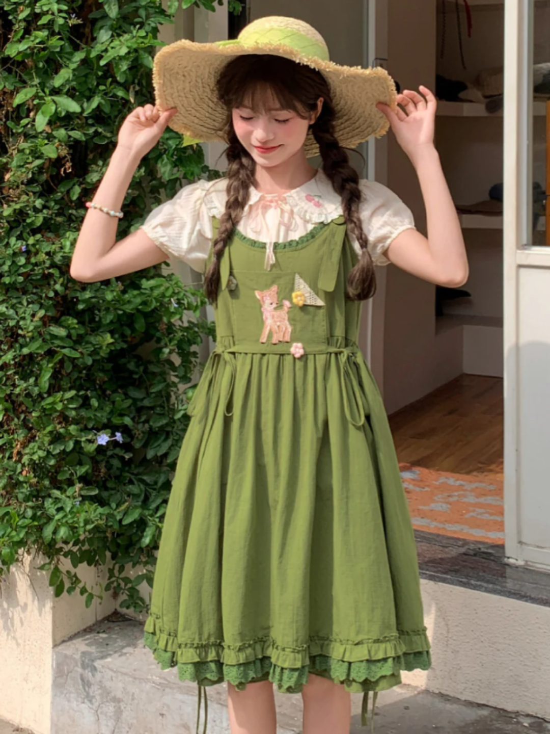 Bambi Pinafore Dress