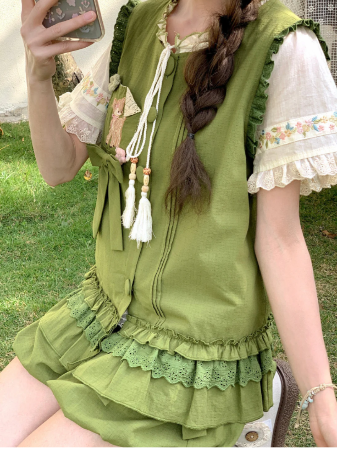 Bambi Ruffle Top & Bubble Shorts