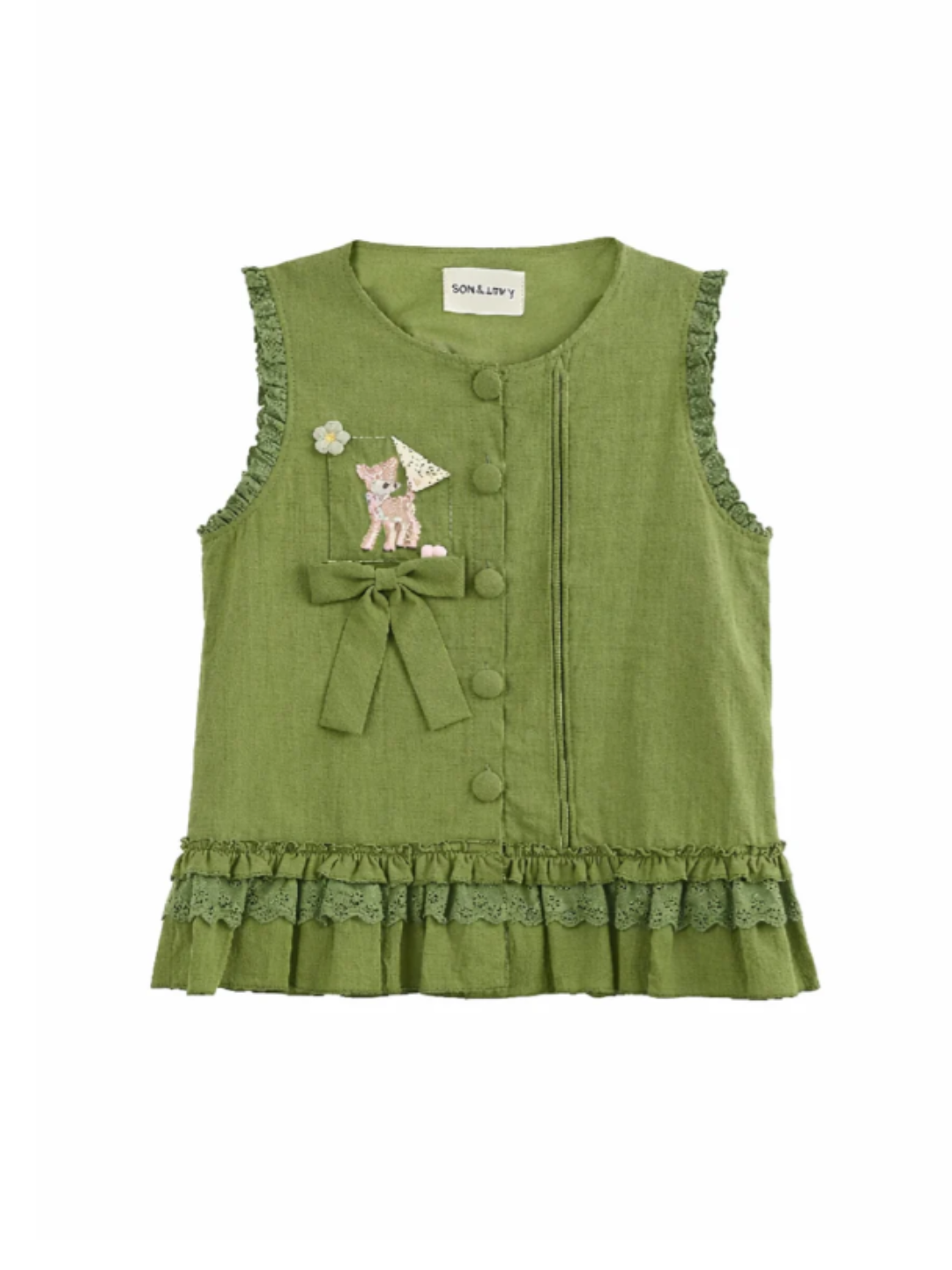 Bambi Ruffle Top & Bubble Shorts