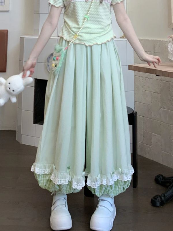 Berry Bloom Bubble Pants