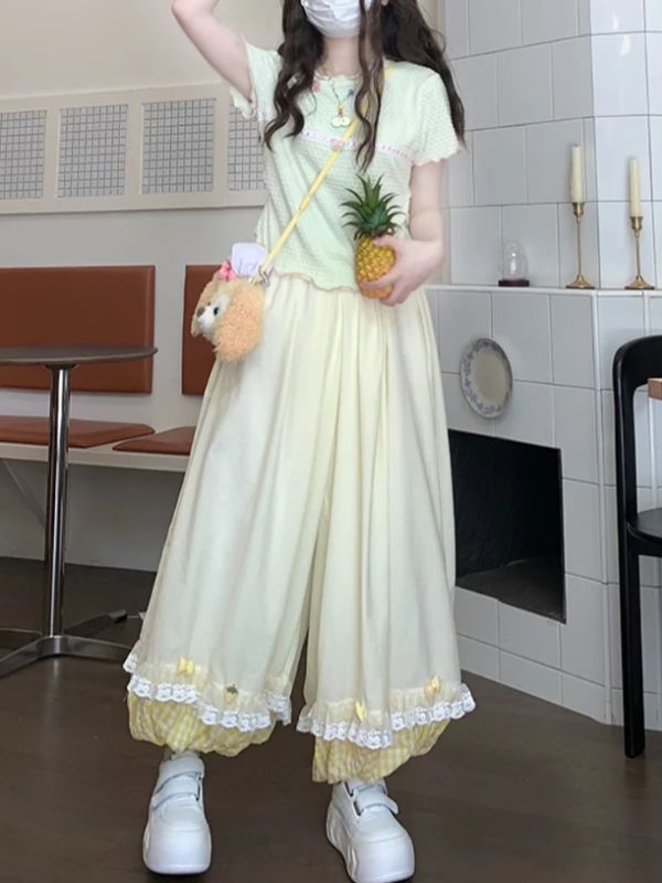 Berry Bloom Bubble Pants