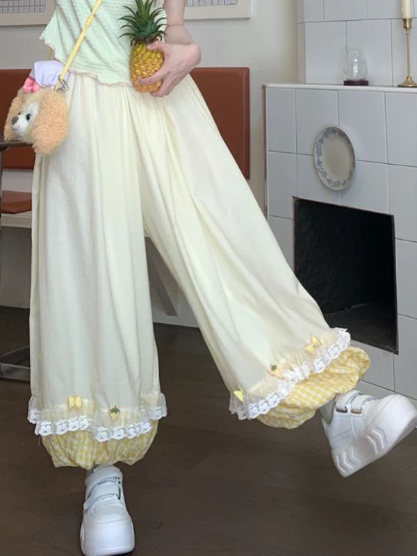 Berry Bloom Bubble Pants