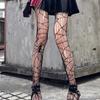 Black Lady Fishnet Stockings Gothic Tights
