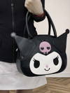 Black Kawaii Crossbody Bag