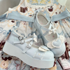 Blue Sweet Lolita Platform Shoes