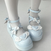 Blue Sweet Lolita Platform Shoes