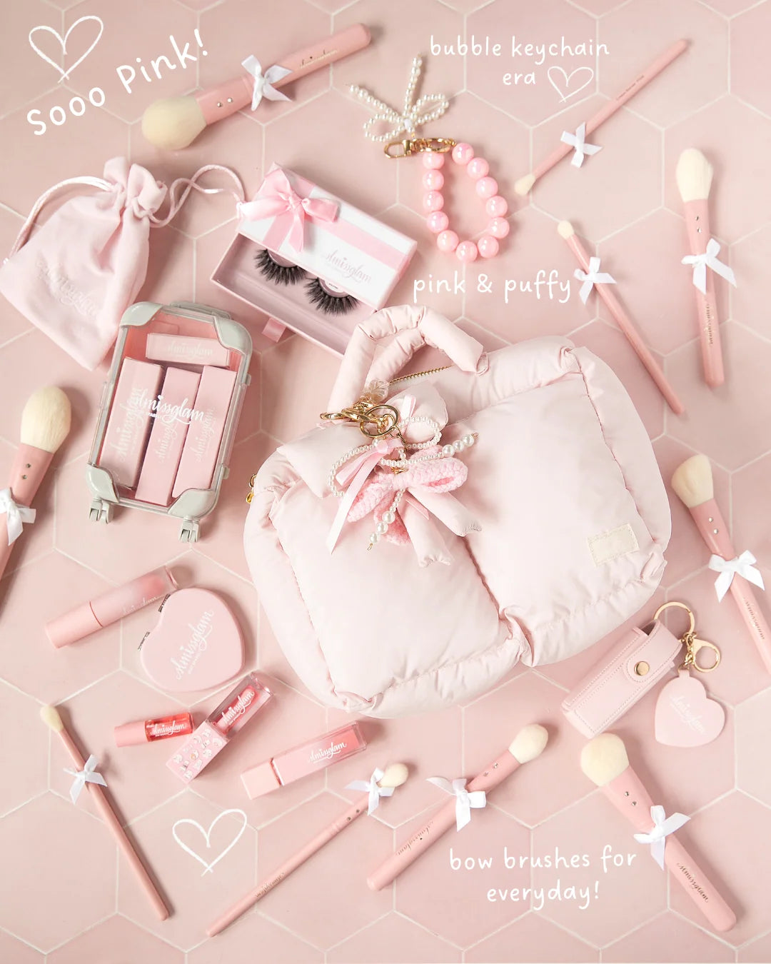 Pink Puffy Tote Collection – Limited Edition
