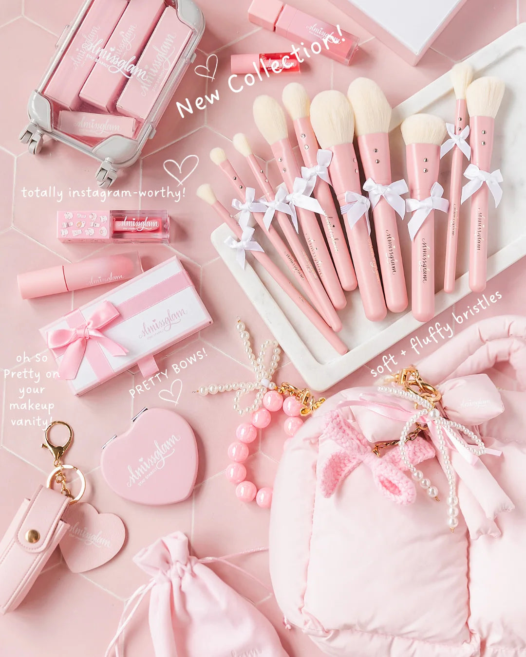 Pink Puffy Tote Collection – Limited Edition
