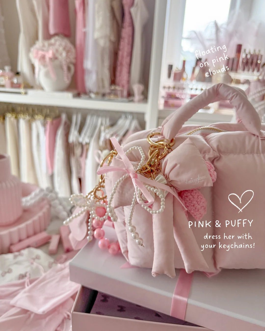Pink Puffy Tote Collection – Limited Edition