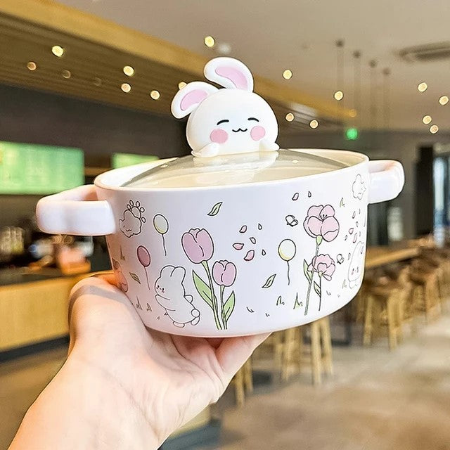 Cute Rabbit Bowl
