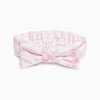 LoveShackFancy Bow Face Wash Beauty Headband – Pink & White Floral