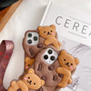 Cute Cookie Bear Phone Case For iPhone