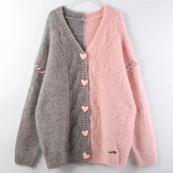 Pink Love Kawaii Cardigan