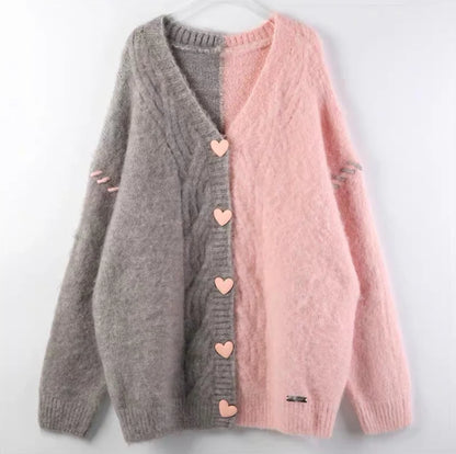 Pink Love Kawaii Cardigan