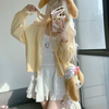 Kawaii Cat Top With Lace