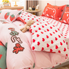 Kawaii Strawberry Bedding Set